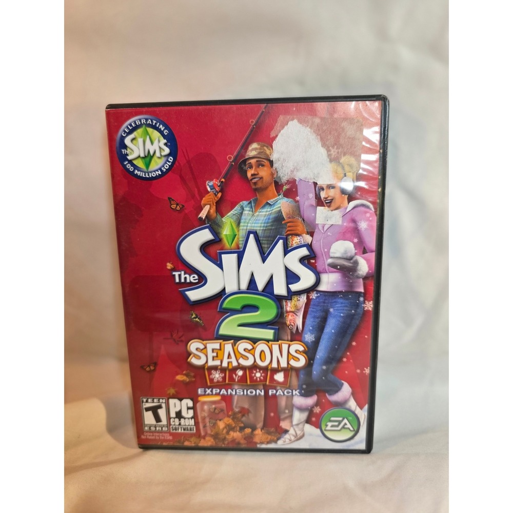 The Sims 2 Seasons Expansion Pack PC Game EA Games 2-Disc Set 2007
